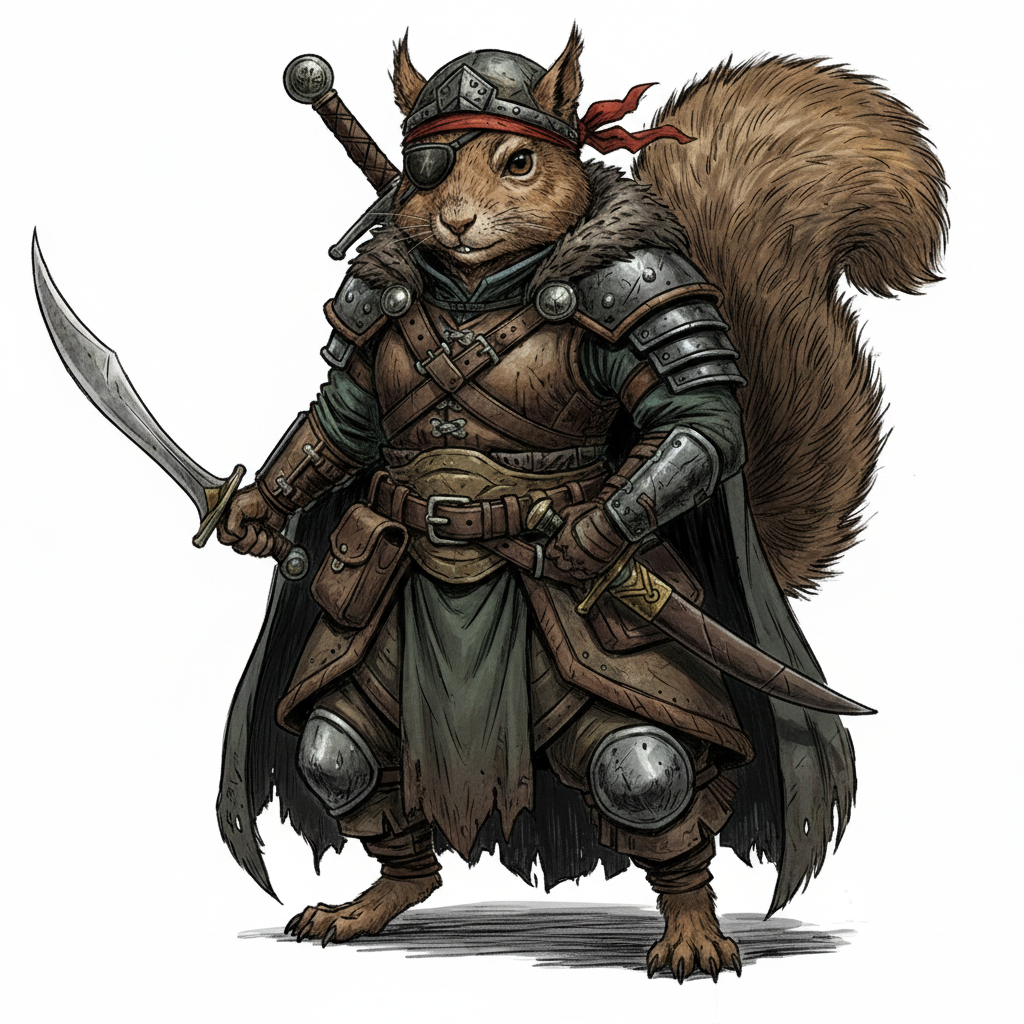 Momo as forgotten warrior